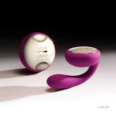Lelo Ida - Вибратор для пар, 9х1.9 см (фиолетовый) 