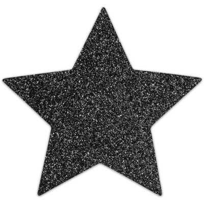Украшение на грудь Flash Star от Bijoux (чёрный)