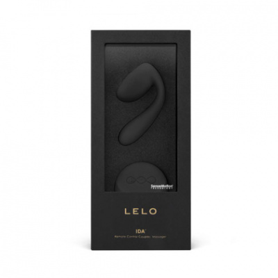 Lelo Ida - Вибратор для пар, 9х1.9 см (чёрный) 