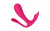 Satisfyer Top Secret+ бесшумный вибромассажер для ношения и стимуляции анальной и точки G, 11х3 см (розовый)