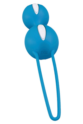 Fun Factory Smartballs Duo - Вагинальные шарики, 10 см (голубой)