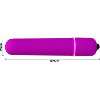 Baile Magic X10 вибропуля с 10 режимами вибрации, 10.2х2 см (розовая) 