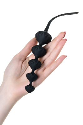 Набор анальных цепочек Satisfyer Beads - Satisfyer Pro, 20.5 см (чёрный) 