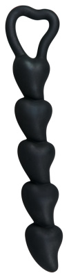 Black Velvets - Orion анальная цепочка, 18.5х2.6 см (чёрный)