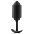 B-vibe Snug Plug 3 - Профессиональная пробка для ношения, 12х3.8 см (черный) 