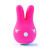 Bunny от RestArt - Очаровательный вибратор-зайка, 9.2 см (розовый) 