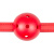 Easytoys Ball Gag With PVC Ball Red -  Дерзкий кляп-шарик, 4,5 см (красный)