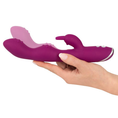 ORION - Вибратор-кролик для стимуляции зон G и A, 23,6 см (фиолетовый)