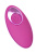 JOS Circly - Виброяйцо с пульсирующими шариками, 9 см (розовое) 