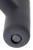 Чёрная анальная мини-вибровтулка Erotist Shaft - 7х2.3 см. 