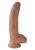 PipeDream King Cock - Реалистичный фаллоимитатор с мошонкой на присоске, 23х5 см (мулат)