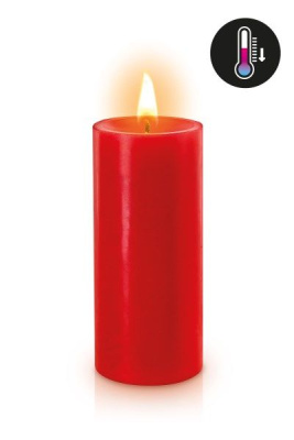 Fetish Tentation - Низкотемпературная свеча для ваксплея, 10 см (красный)