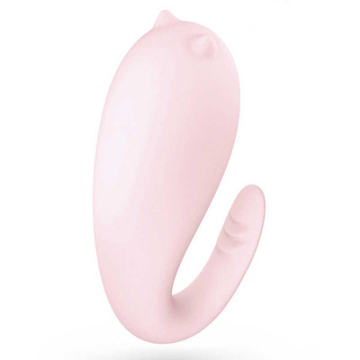 Милый вибратор Mr.Pink от MoyToy, 16.5 см (розовый) 