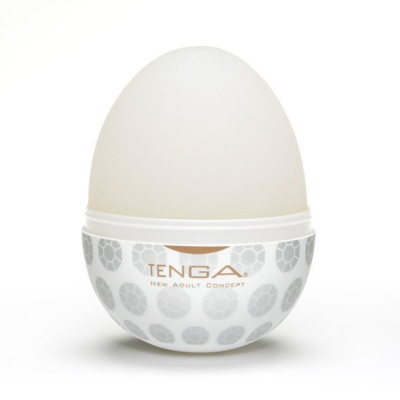 Tenga Egg Crater Hard Boiled - Мастурбатор-яйцо с интенсивной стимуляцией (коричневый)