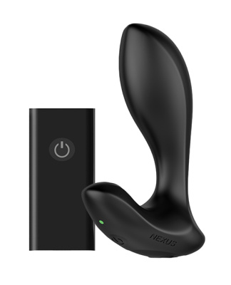 Nexus Duo - Анальная вибровтулка,  7,8 см (черный) 
