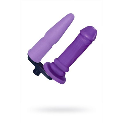 MyWorld - DIVA- Фиолетовая двойная насадка для секс-машин, 16х4 см 