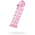 ToyFa - Гелевая насадка с шипами, 12х3 см (розовая) 