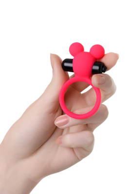 A-Toys by TOYFA Pikle - Виброкольцо на пенис, 6,9 см (розовый) 