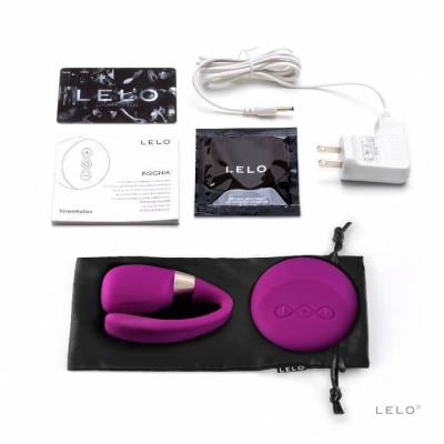 Lelo Tiani 3 - Вибратор для пар с пультом, 7х3.2 см (лиловый) 