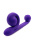 Snail Vibe от  Spiritus&Co - Вибратор для двойной стимуляции клитора и влагалища, 24х3.5 см (фиолетовый)