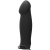 Body Extensions™ BE Daring - Универсальный полый страпон, 20,3х5 см (чёрный)