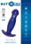 Toy Joy The Wild Magn Pulse Vibr Plug - анальная вибропробка с пульсацией и дистанционным управлением, 15х4 см (синий) 