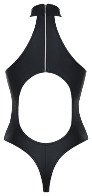Demoniq Keto - Сексапильное боди с сетчатыми вставками и вырезом на спине, S (чёрный)