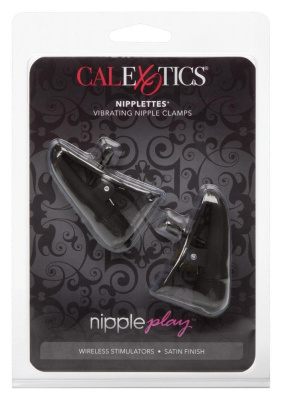 California Exotic Novelties Nipple Play Nipplettes - зажимы для сосков с вибрацией, 7 см