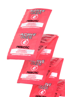 ACTIVE GLIDE PREBIOTIC - Увлажняющий интимный гель , 3 г