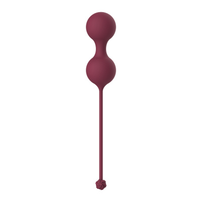 Lola Toys Love Story Diva Wine Red - Набор шариков Кегеля, 3 и 2.2 см (красный)