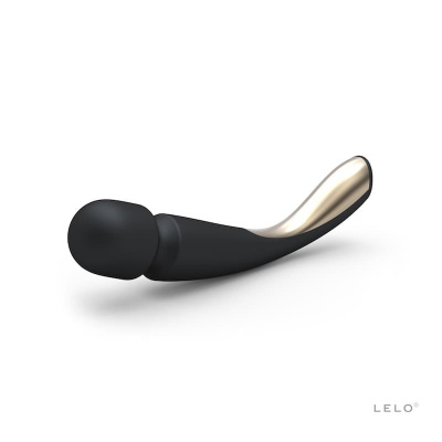 Lelo Smart Wand Medium - Универсальный вибромассажер, 22х4 см (чёрный) 