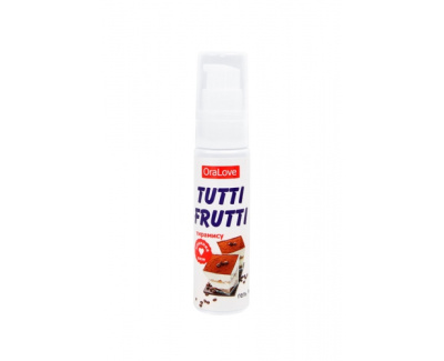 Биоритм Tutti-Frutti - съедобная гель-смазка, 30 мл (тирамису)