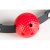 ToyFa - Красный пластиковый кляп-шар, 3.6 см