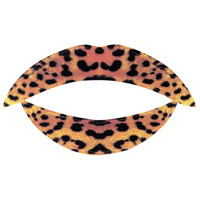 Lip Tattoo Леопардовый  тату для губ