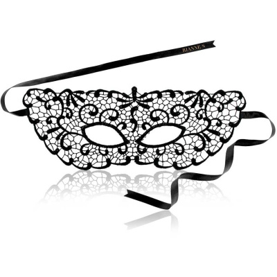 Rianne S Mask I Jane кружевная эротическая маска в венецианском стиле, чёрная