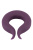 Couples Choice - Виброкольцо универсальный вибромассажер, 8,7х3,7 см (фиолетовый) 