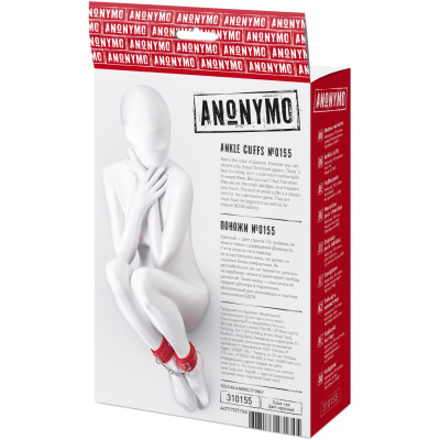 ToyFa Anonymo №0155 - Сексуальные оковы с меховой отделкой, 27 см
