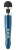 DOXY Die Cast 3R Blue Flame - перезаряжаемый вибратор-микрофон, 28х4.5 см (синий) 