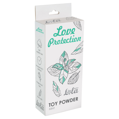 Lola Games Love Protection - Пудра для игрушек с ароматом мяты, 30 г