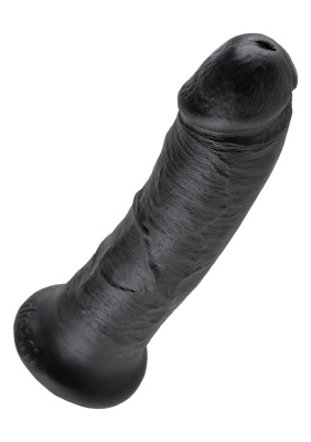 PipeDream King Cock 8" - Реалистичный фаллоимитатор с присоской, 20.3х4.6 см (чёрный)
