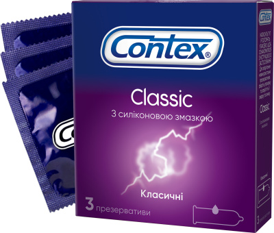 Contex Classic - Презервативы для естественных ощущений, 3 шт