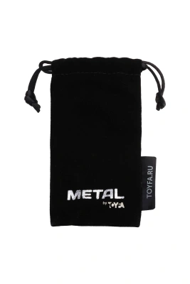 Metal by Toyfa - Металлический дилдо, 21 см (серебристый)