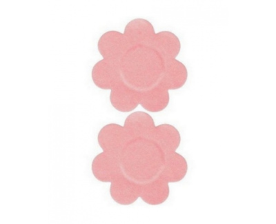 Стикеры на грудь в форме цветочков. Для многоразового использования
