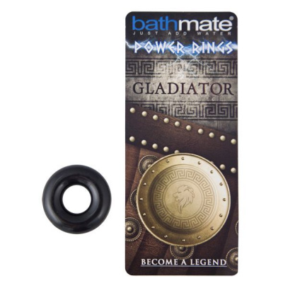 Эрекционное кольцо Gladiator - Bathmate (черный) 