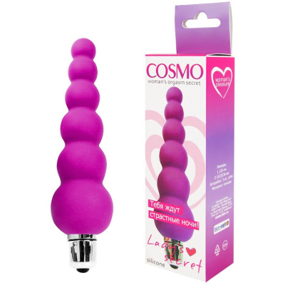 Cosmo - виброелочка со съемной вибропулей, 12х3.6 см (розовый) 