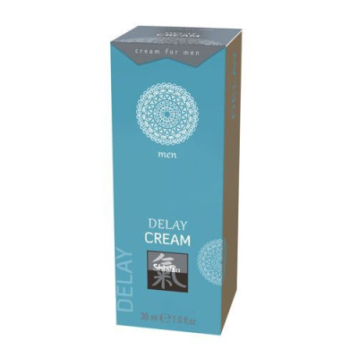 Shiatsu Delay Cream Мen - Интимный пролонгирующий крем для мужчин, 30 мл