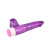 CNT Luv Pleaser-Purple - Реалистичный вибратор, 20х3.5 см (фиолетовый)