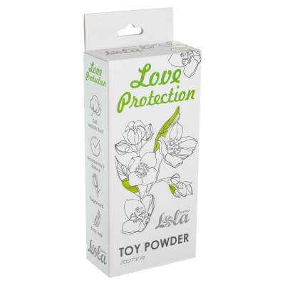 Lola Games Love Protection - Пудра для игрушек с ароматом жасмина, 30 г