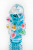 4sexdream вибратор с пупырышками и шипами, 16.5х 4 см (голубой)