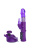 A-toys - Вибратор-кролик с клиторальным стимулятором, 22х3 см (фиолетовый)